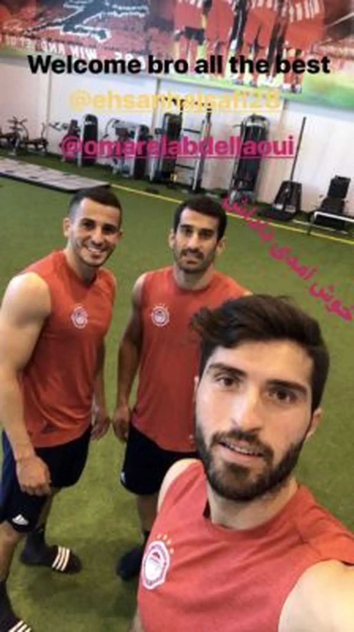 حاج صفی رسما المپیاکوسی شد+عکس