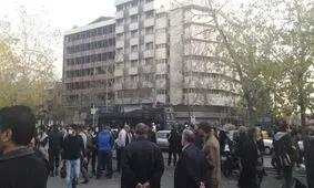 حمله آشوبگران به دانشگاه تهران