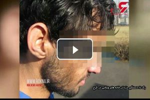 حمله به 70 خانه ویلایی کرج با اسلحه پلاستیکی+فیلم و عکس