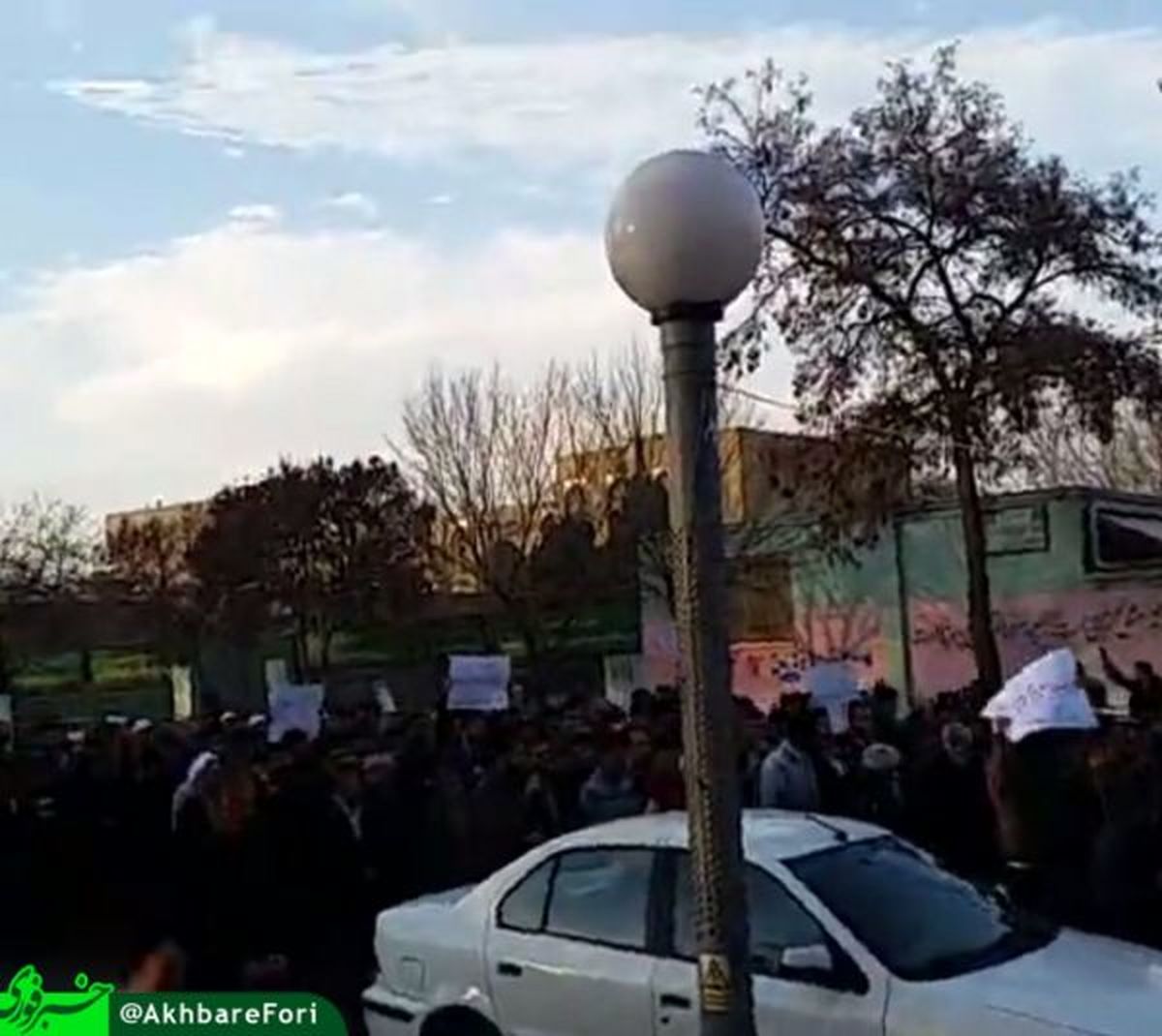 راهپیمایی مردم زنجان در محکومیت اتفاقات اخیر/فیلم