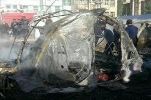 مرگ یک نفر بر اثر آتش سوزی در چادر اسکان زلزله زدگان سرپل ذهاب