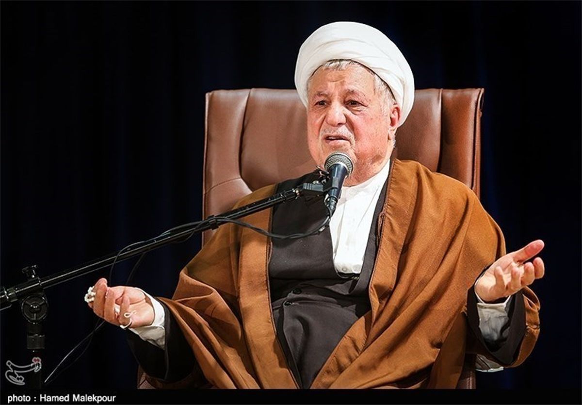 حمایت هاشمی رفسنجانی از عملکرد و اظهارات حجت الاسلام حسن روحانی