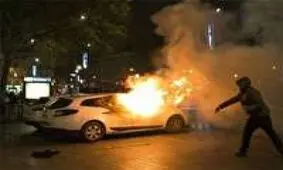 فرانسه در سال نو ناآرام شد