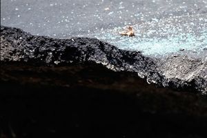 فرونشست معبر در سبزه میدان بازار تهران