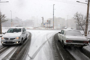 بارش برف، باران و کاهش دید در بیشتر نقاط کشور