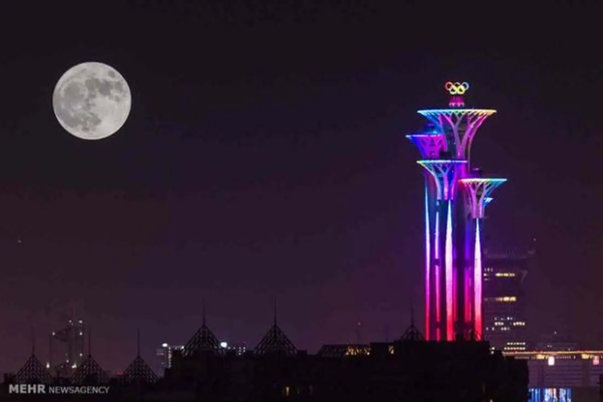 خسوف و ماه آبی در کنار هم، بعد از ۱۵۰ سال