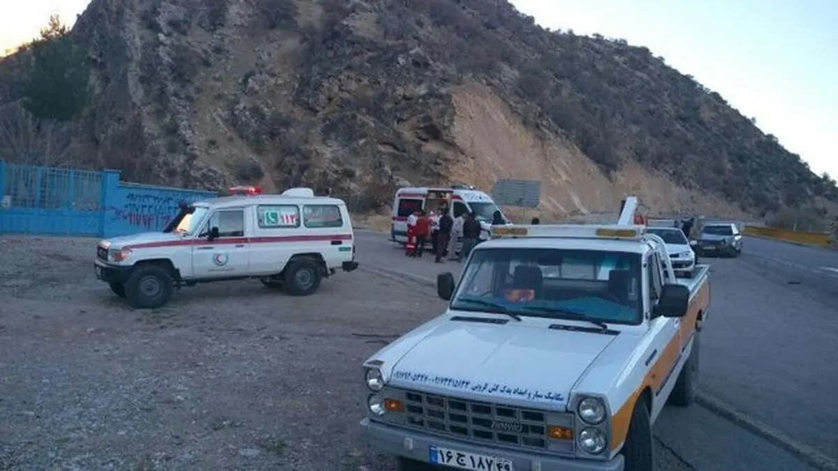 تصادف محور بروجرد - بیرانشهر 7 مثدوم برجای گذاشت