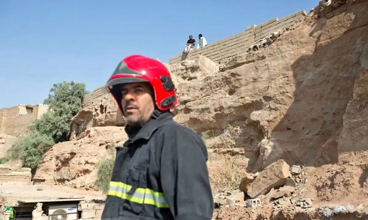 ریزش دیوار 2کشته و یک مصدوم بر‌جا گذاشت