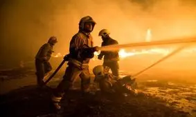 انفجار گاز ساختمان دو طبقه را تخریب کرد