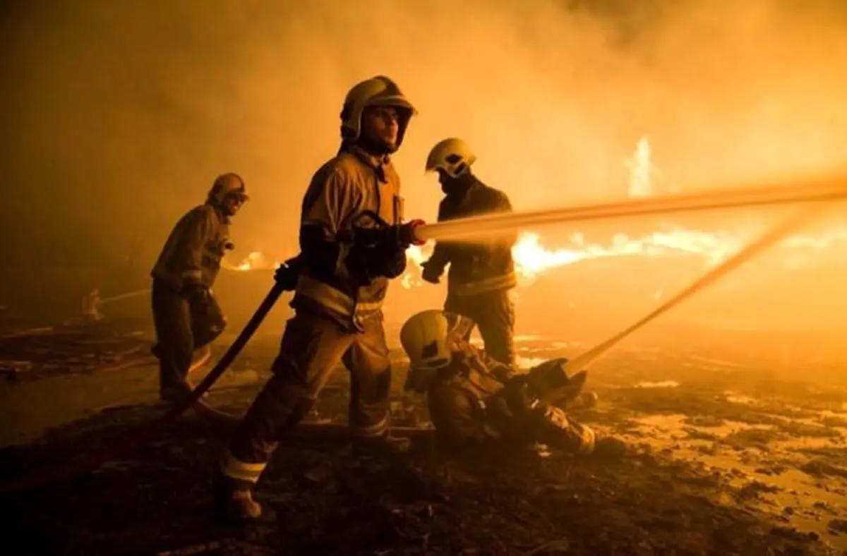 انفجار گاز ساختمان دو طبقه را تخریب کرد