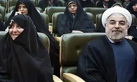 انتقاد فاطمه هاشمی از روحانی به دلیل عدم شرکت در مراسم سالگرد پدرش