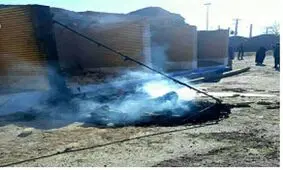مرگ جوان 25 ساله کرمانی بر اثر آتش‌سوزی در چادر امدادی