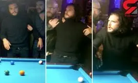 بازیگر معروف پس از درگیری در یک رستوران دستگیر شد + فیلم