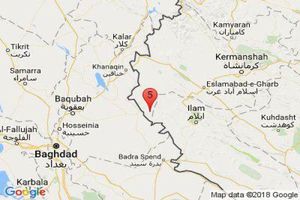 زلزله به بزرگی 5/6 ریشتر سومار در استان کرمانشاه را لرزاند