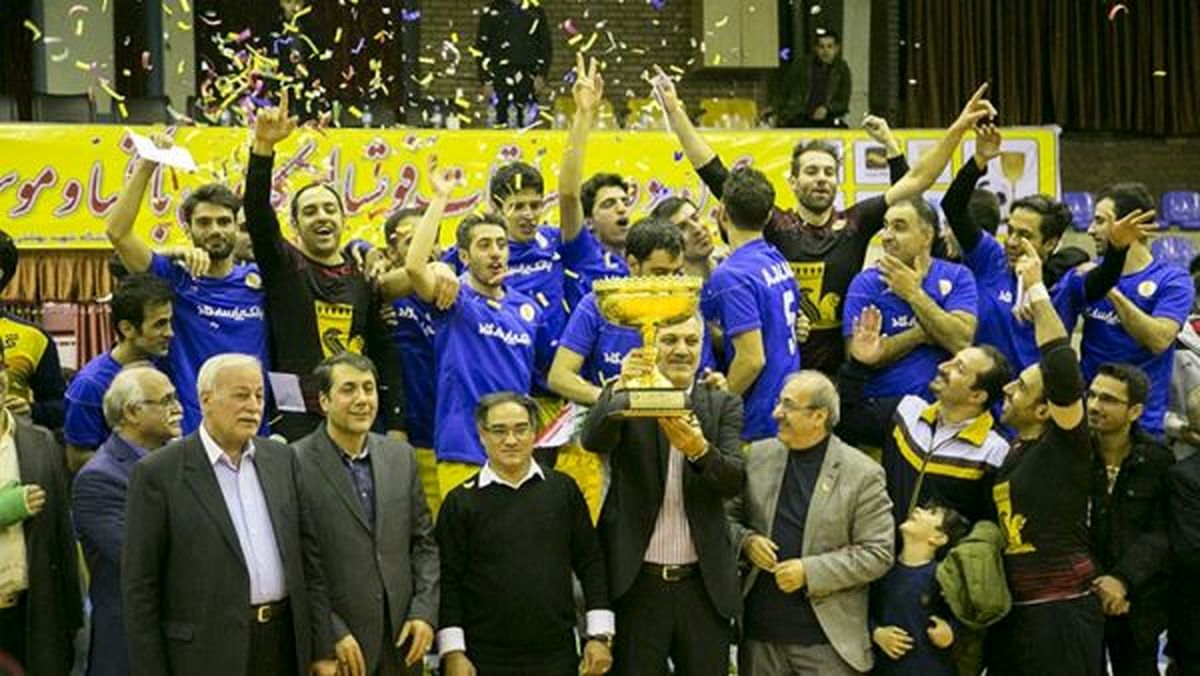 تیم فوتسال بانک پاسارگاد قهرمان شد