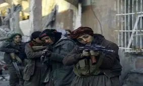 گلشيفته فراهانى در نمايي از فيلم جديدش به نام "دختران خورشيد"