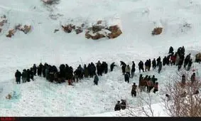 مرگ یک کولبر دربهمن ارتفاعات پیرانشهر