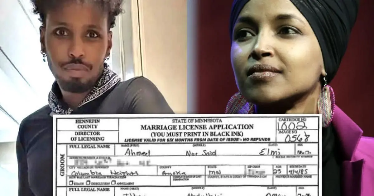 ادعای ترامپ درست است و ایلهان عمر با برادرش ازدواج کرده 