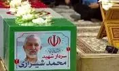 وداع با پیکر مطهر رئیس‌دفتر فرماندهی معظم کل قوا در حرم مطهر امام رضا (ع)/ مراسم تشییع و تدفین پیکر سرلشکر محمد شیرازی امروز در مشهد برگزار می‌شود/ تصاویر


