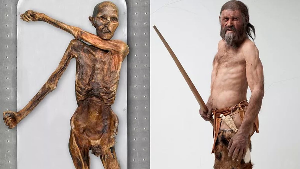 دانشمندان با آزمایش دی‌ان‌ای هویت و شکل ظاهری مرد یخی ۵۳۰۰ ساله را کشف کردند