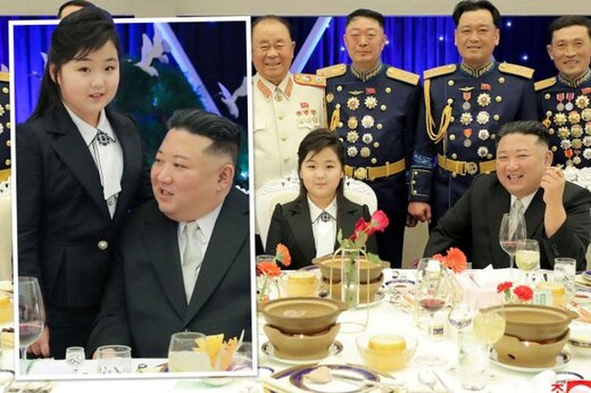 دختر کوچک رهبر کره شمالی دست راست پدر شد/ عکس