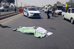 مرگ دو دانش‌آموز بر اثر برخورد تریلی/ عکس