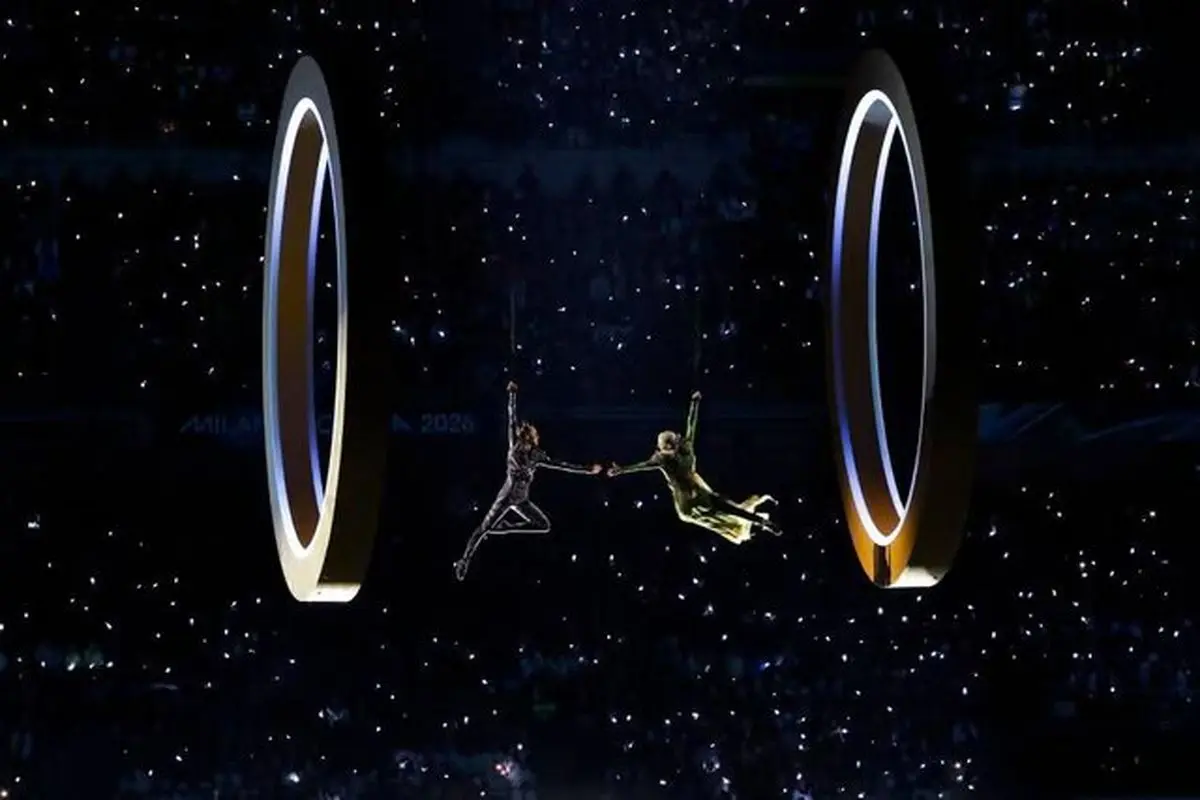 برگزاری افتتاحیه المپیک زمستانی ۲۰۲۶ میلان و ورود کاروان ورزشی ایران به مراسم/ ویدئو