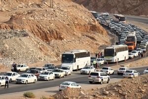 ترافیک سنگین در مسیر ایلام - مهران و برخی محورهای شمالی