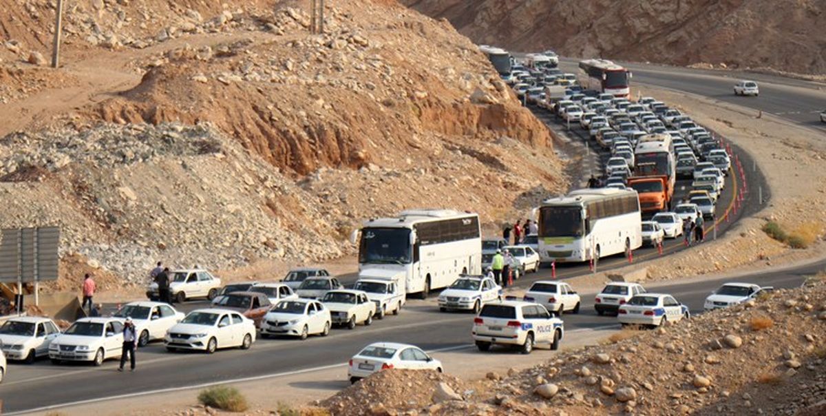 ترافیک سنگین در مسیر ایلام - مهران و برخی محورهای شمالی