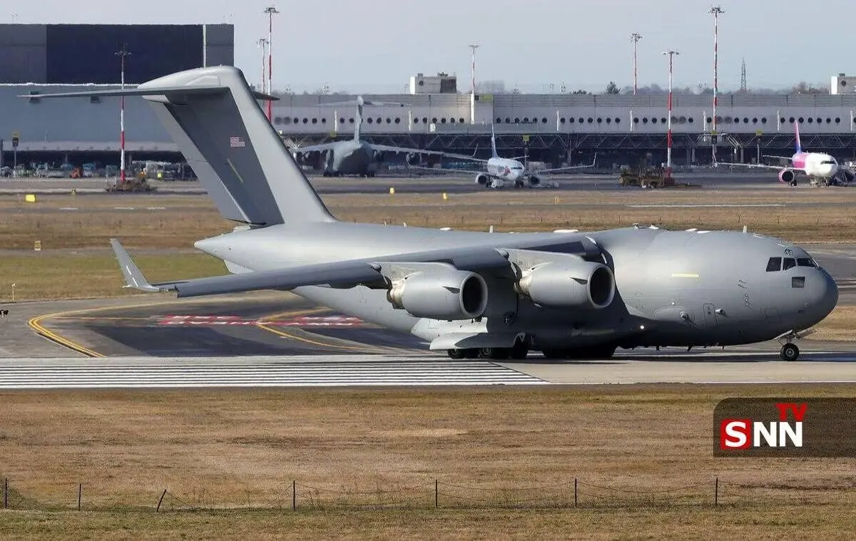 فرود اضطراری هواپیمای نیروی هوایی آمریکا در ترکیه

