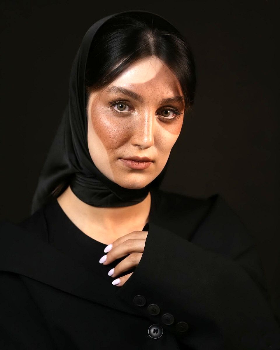 گریم عجیب زهرا نادری‌فر 1