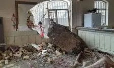 رانش زمین در الیگودرز؛ ۱۱ خانه روستایی تخلیه شد

