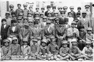 تصاویر زیرخاکی از مدارس تهران قدیم/ از مدرسه دخترانه تا مدرسه فرانسوی‌ها