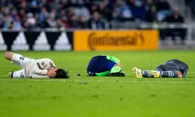 بازیکن مصدوم بوتافوگو برزیل بازیچه دست 2 طرف شد!/ ویدئو

