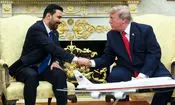 دیدار نخست وزیر عراق با ترامپ/ الزیدی : آمریکا بزرگترین شریک راهبردی عراق است / به جای نظامیان، شرکت های آمریکایی در عراق خواهند بود / تاکید بر خلع سلاح گروه های عراقی/ تصاویر