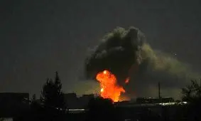 حملات پهپادی و موشکی روسیه به پایتخت اوکراین

