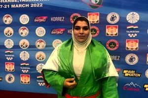 فاطمه برمکی، آخرین طلای قرن ورزش بانوان ایران را کسب کرد