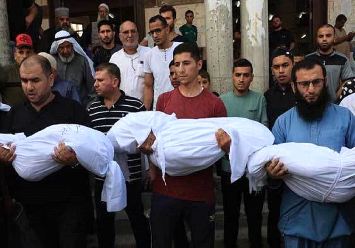 شهادت ۵ فلسطینی در پی بمباران مدرسه صلاحالدین غزه توسط رژیم اسرائیل
