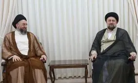 سفر رهبر جریان حکمت ملی عراق به ایران و دیدار با سیدحسن خمینی و علی لاریجانی/ عمار حکیم: جنگ اخیر با اسرائیل موجب پاک شدن اتهام قدیمی فرقه گرایی به جمهوری اسلامی در سطح جهان اسلام شد

