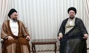 سفر رهبر جریان حکمت ملی عراق به ایران و دیدار با سیدحسن خمینی و علی لاریجانی/ عمار حکیم: جنگ اخیر با اسرائیل موجب پاک شدن اتهام قدیمی فرقه گرایی به جمهوری اسلامی در سطح جهان اسلام شد

