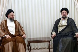 سفر رهبر جریان حکمت ملی عراق به ایران و دیدار با سیدحسن خمینی و علی لاریجانی/ عمار حکیم: جنگ اخیر با اسرائیل موجب پاک شدن اتهام قدیمی فرقه گرایی به جمهوری اسلامی در سطح جهان اسلام شد

