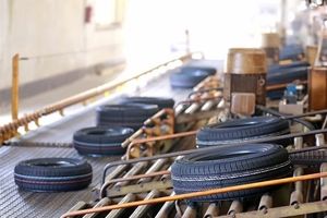 تولید لاستیک ۲۵ درصد کاهش یافت