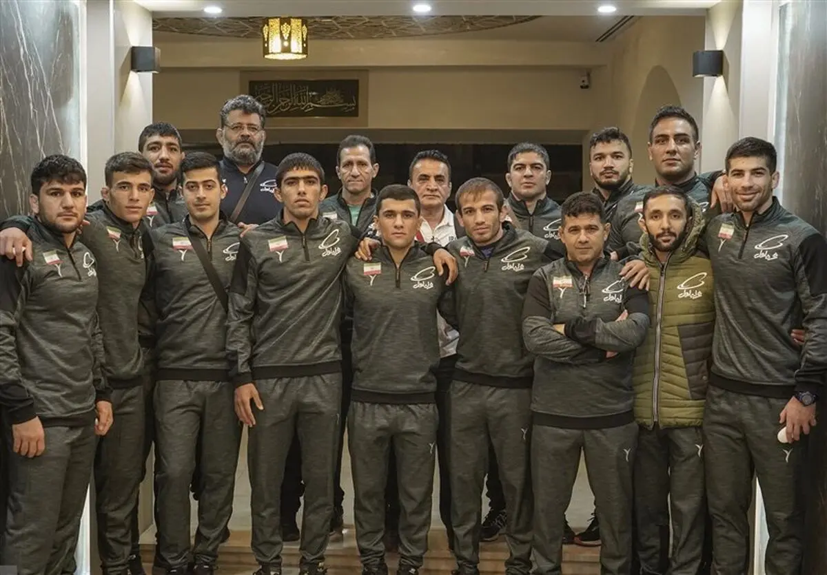 کشتی فرنگی ایران نایب قهرمان آسیا شد