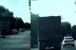 تکذیب زیر گرفتن مامور پلیس راه در جاده شوش