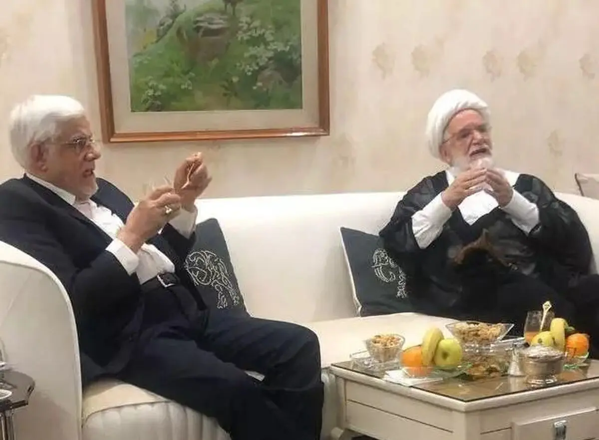دیدار معاون اول رئیس جمهور با کروبی در حصر


