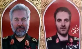  تشییع پیکر ۲ پاسدار در سوریه/ ویدئو