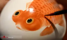 تصاویری از نحوه نقاشی بر روی سرامیک