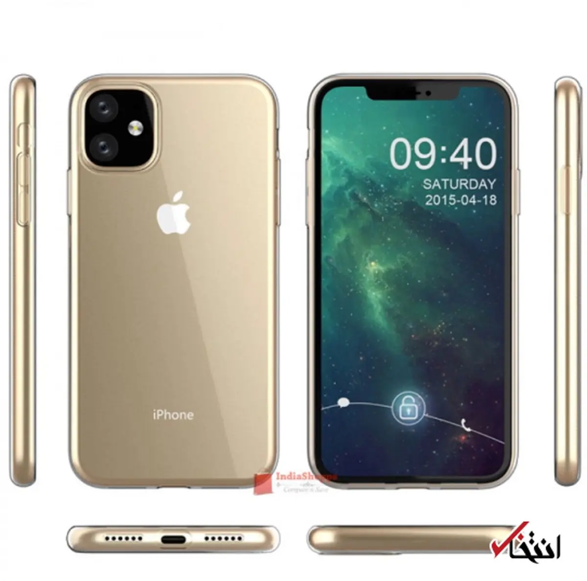 رندر جدید آیفون «XR 2019 » با رنگ های جدید منتشر شد