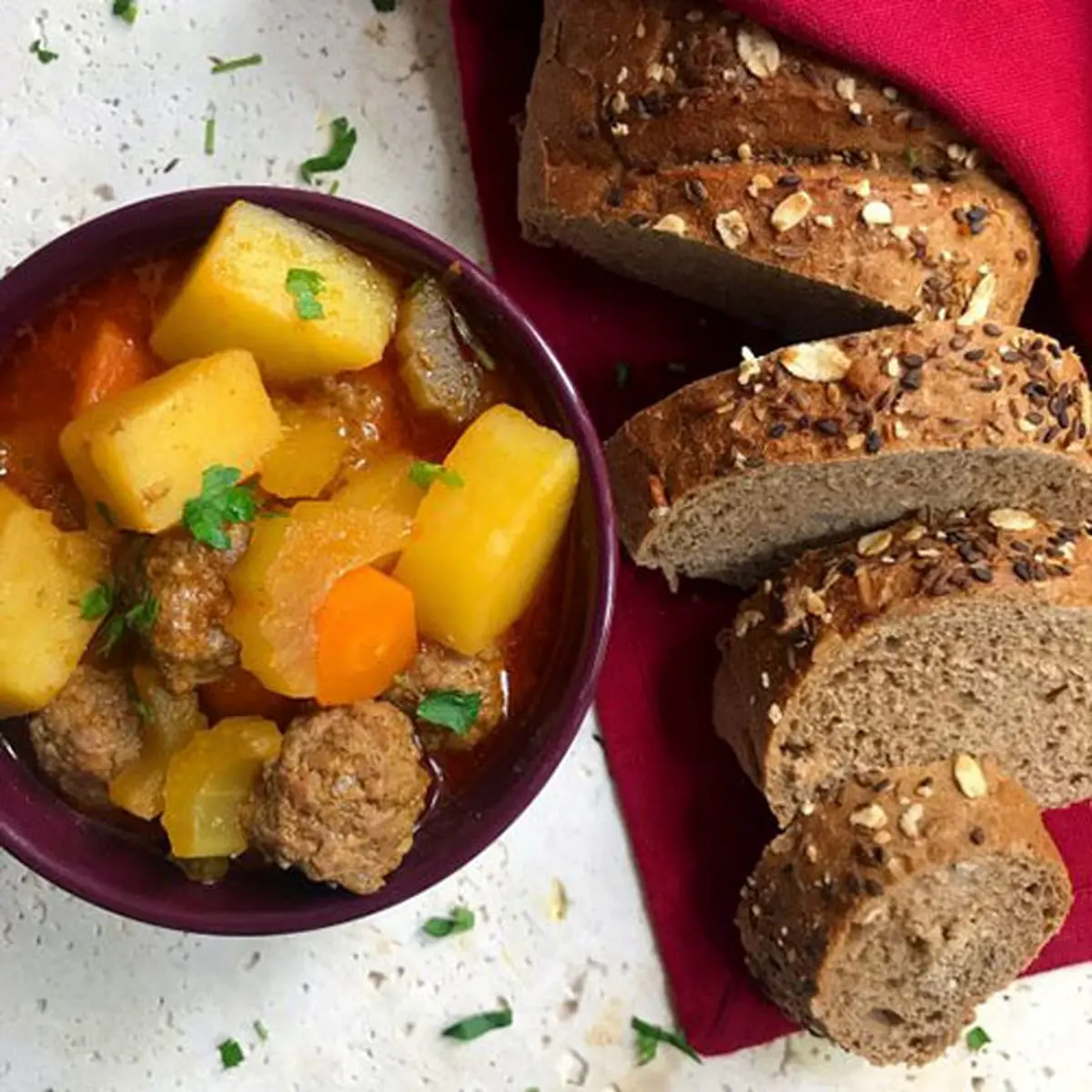 طرز تهیه خوراک کله گنجشکی خوشمزه