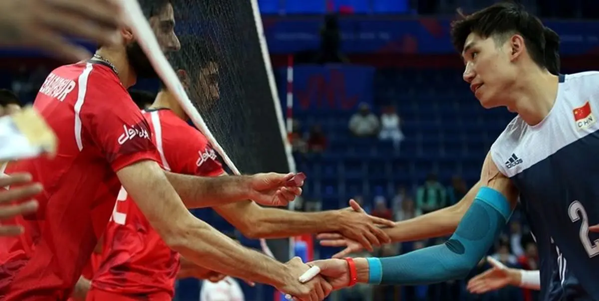 نگاهی به رویارویی ایران و چین در دومین روز از لیگ ملت‌های والیبال